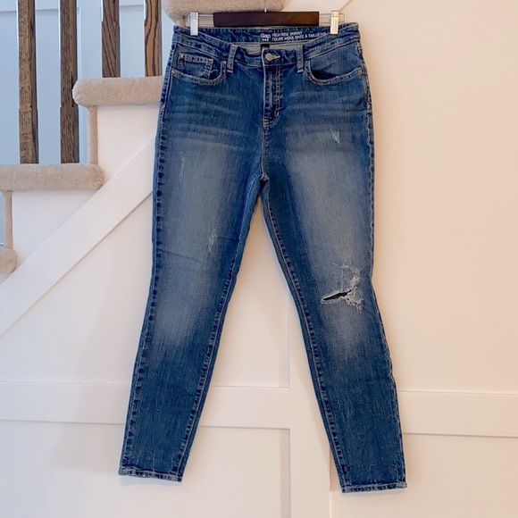 Gap High Rise Skinny Jeans 1969 size 12 - Picture 1 of 7